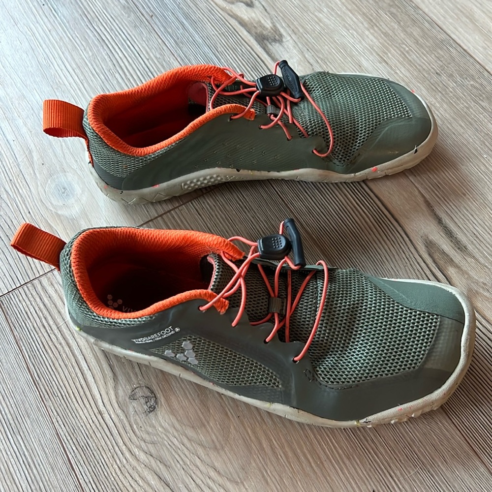 Vivobarefoot Primus Trail II FG Juniors Botanical Green, Kids Size: US 3/ EU 3